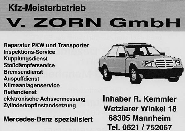 KFZ-Meisterbetrieb V. Zorn GmbH
